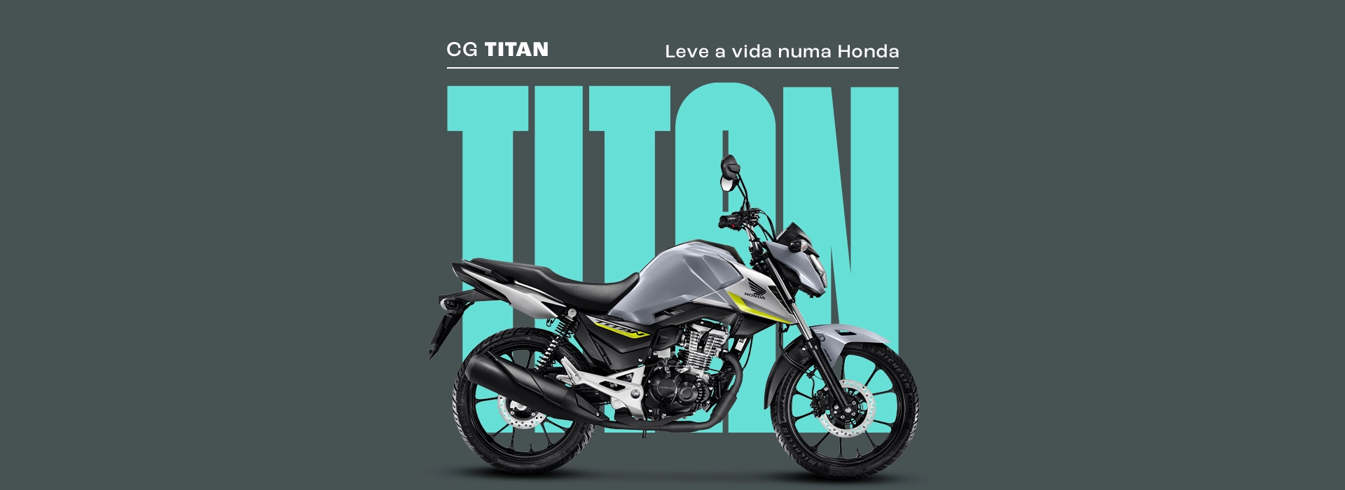 Honda CG Titan 160 vista lateral